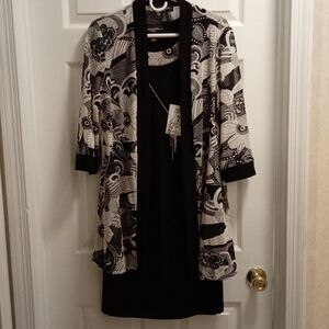 R & M Richards 2 piece dress jacket. Size 14. New.
